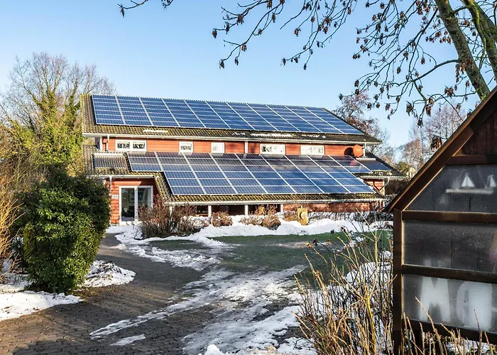 公寓 Solarferienhaus Wolkenlos Breklum